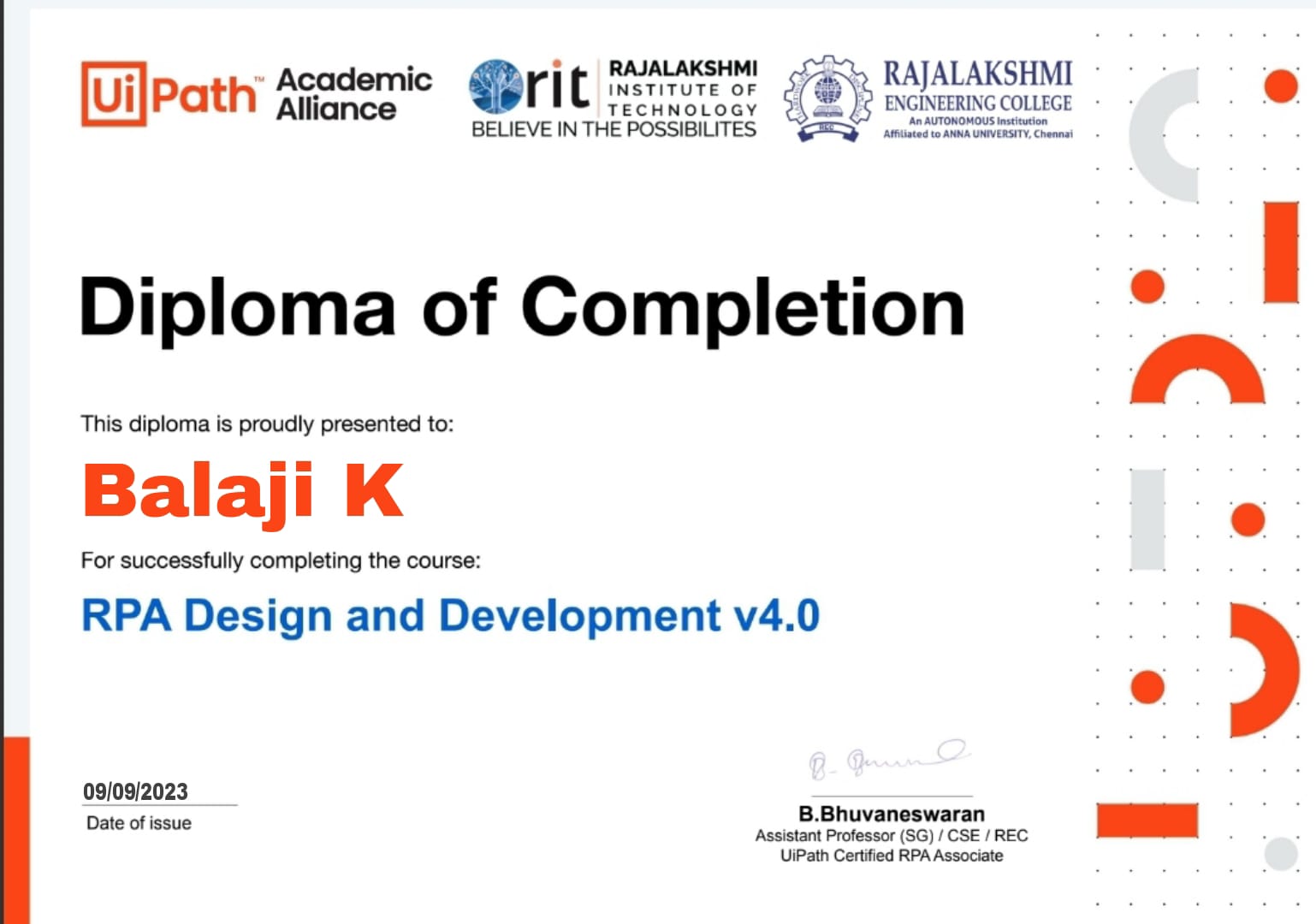 Certification 6